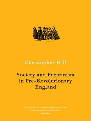 cover image of Society and Puritanism in Pre-revolutionary England